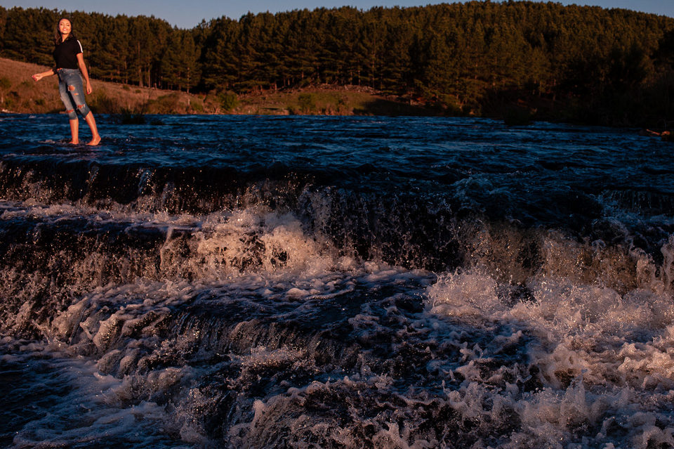 Ensaio de 15 anos no Parque das Cascatas