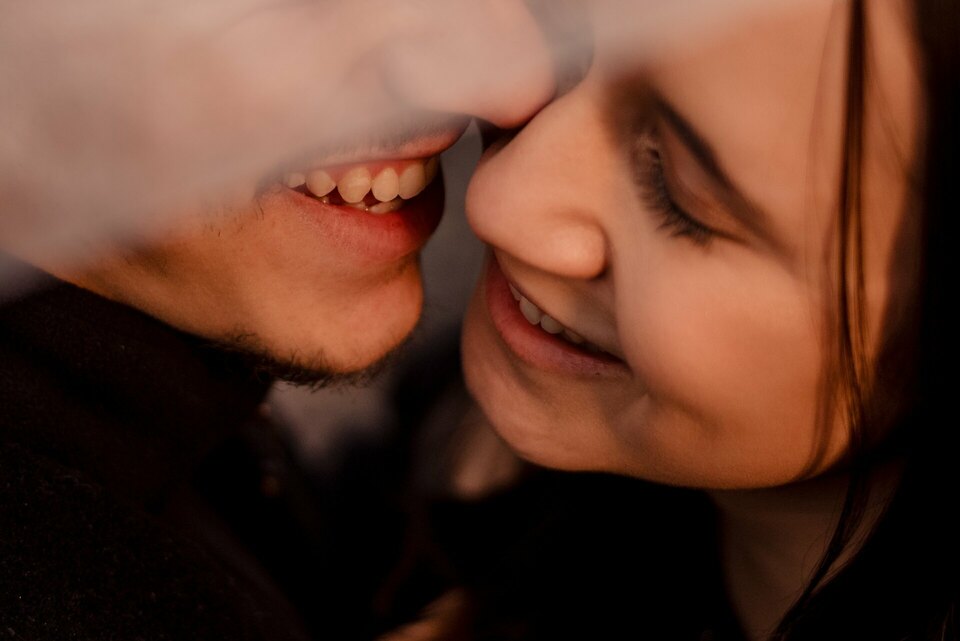 Ensaio de Casal no inverno de Gramado