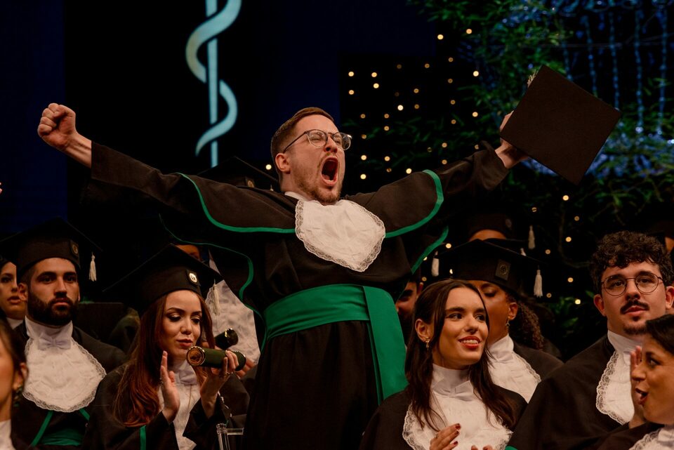Formatura de Medicina pela UFCSPA em Porto Alegre